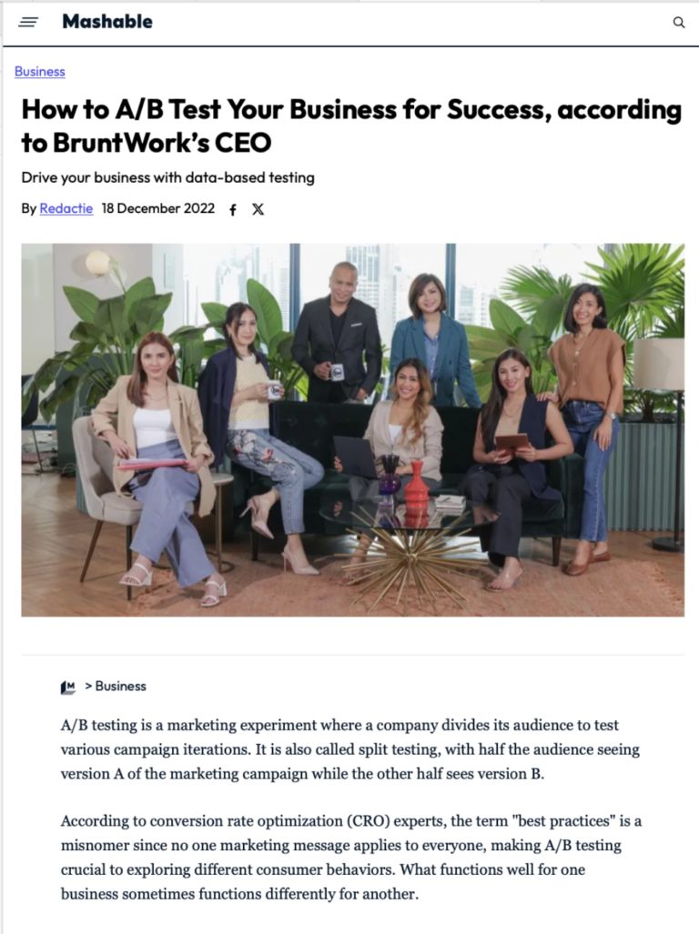 Get Featured in Mashable with Baden Bower